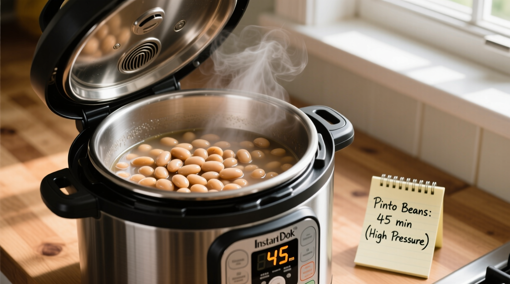 How Long to Cook Pinto Beans in Instant Pot: 25-30 Minutes