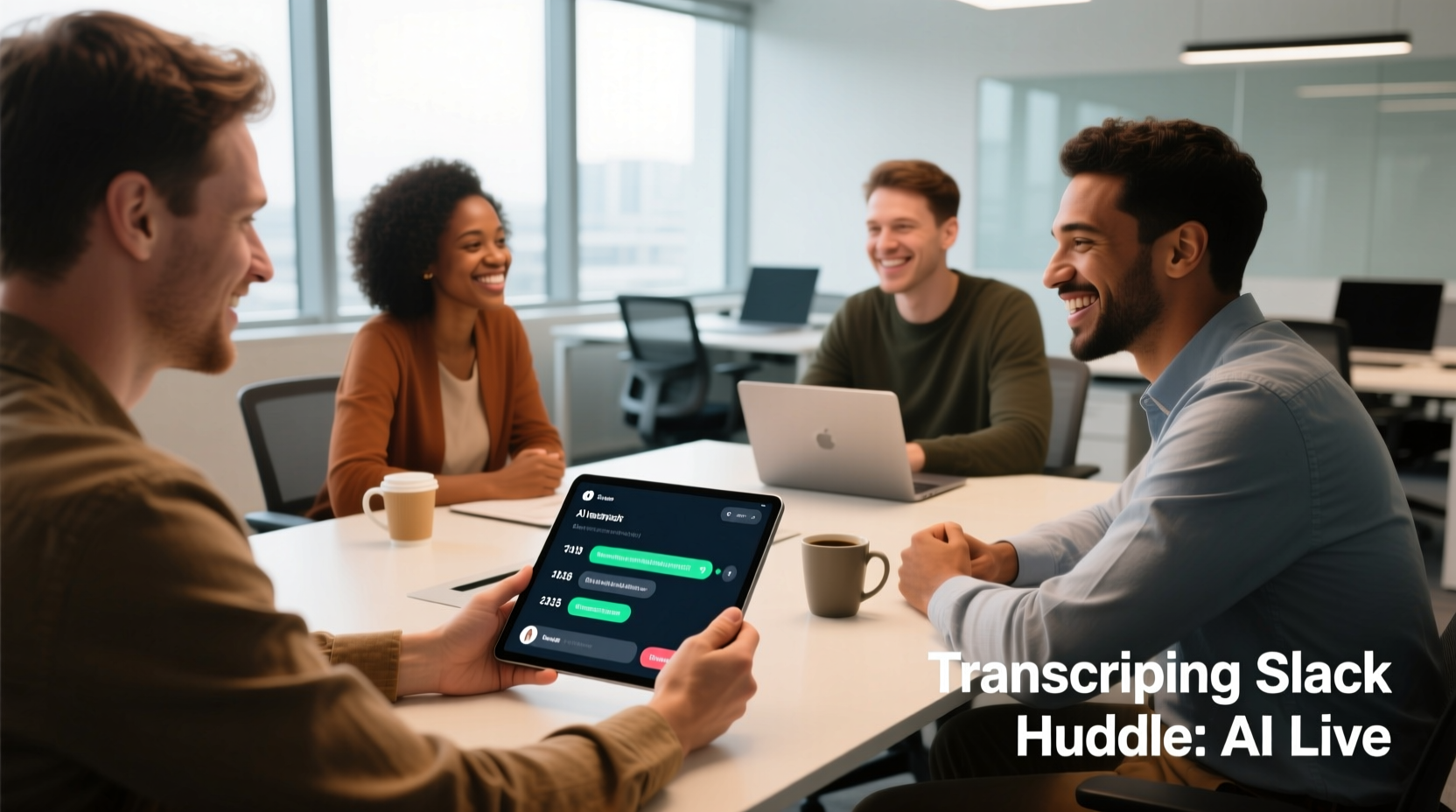 how to use ai to transcribe slack huddles