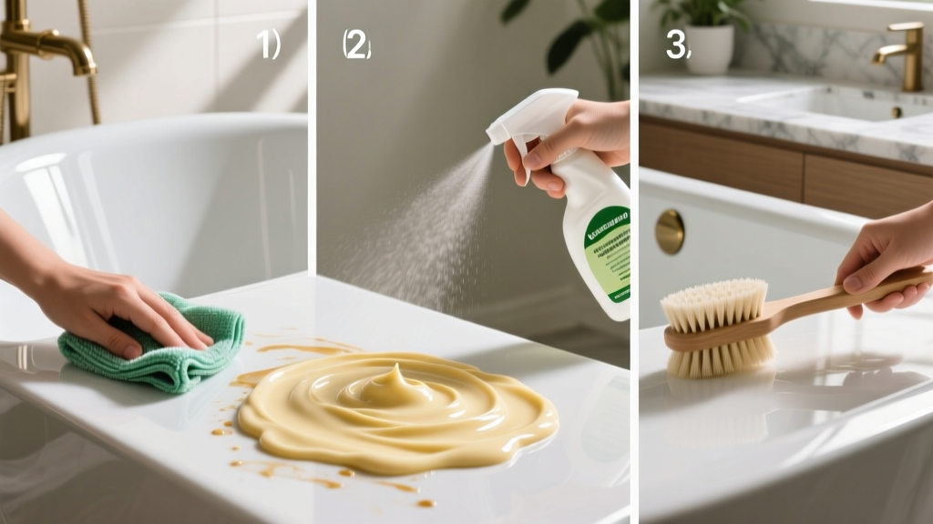 Proven: How to Get Mayonnaise Out of Bathtub Fast