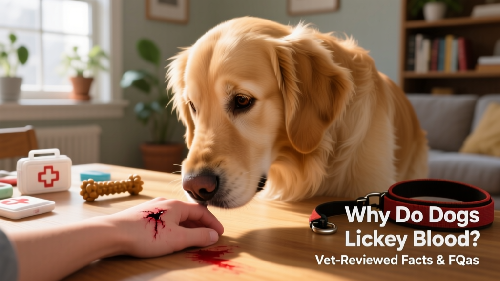 Close-up of a dog gently sniffing a minor human hand scrape, showing curiosity but no licking