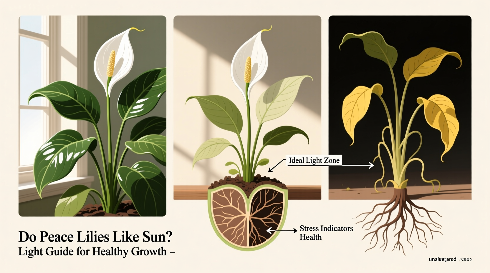 Does Peace Lily Like Sun