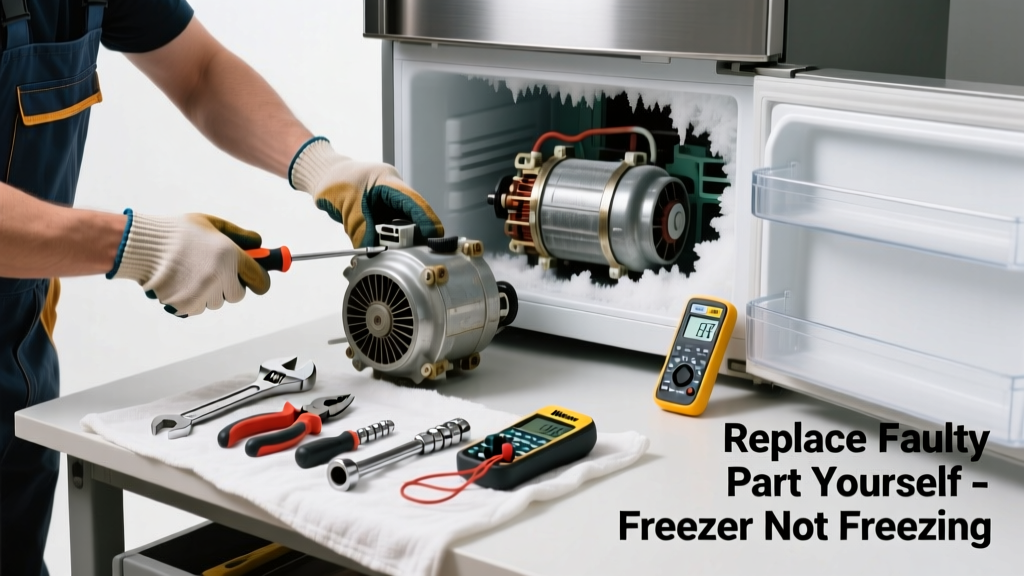Freezer Not Freezing? Replace the Faulty Part Yourself