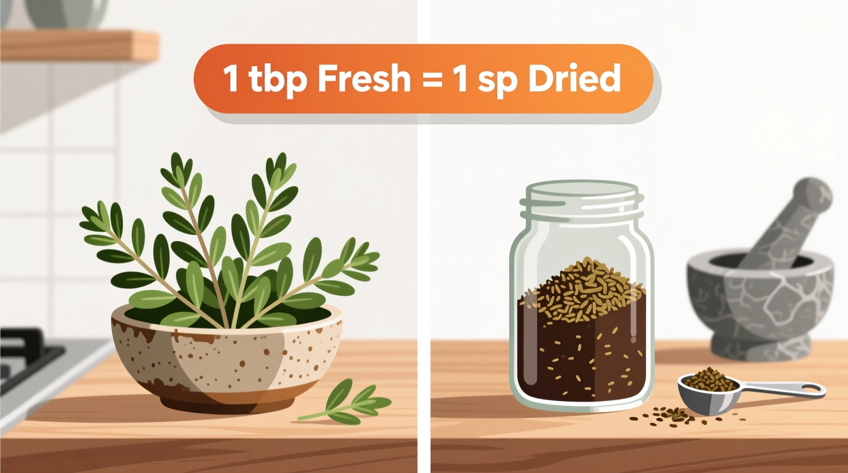 Dried to Fresh Oregano Ratio | TheHomeSprouts