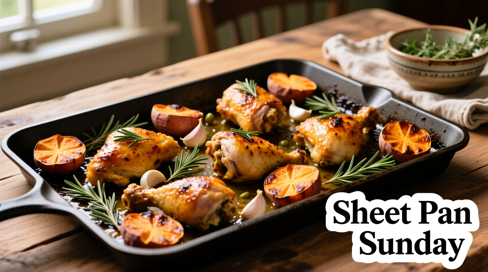 Perfect Chicken Sweet Potato Sheet Pan Dinner Recipe