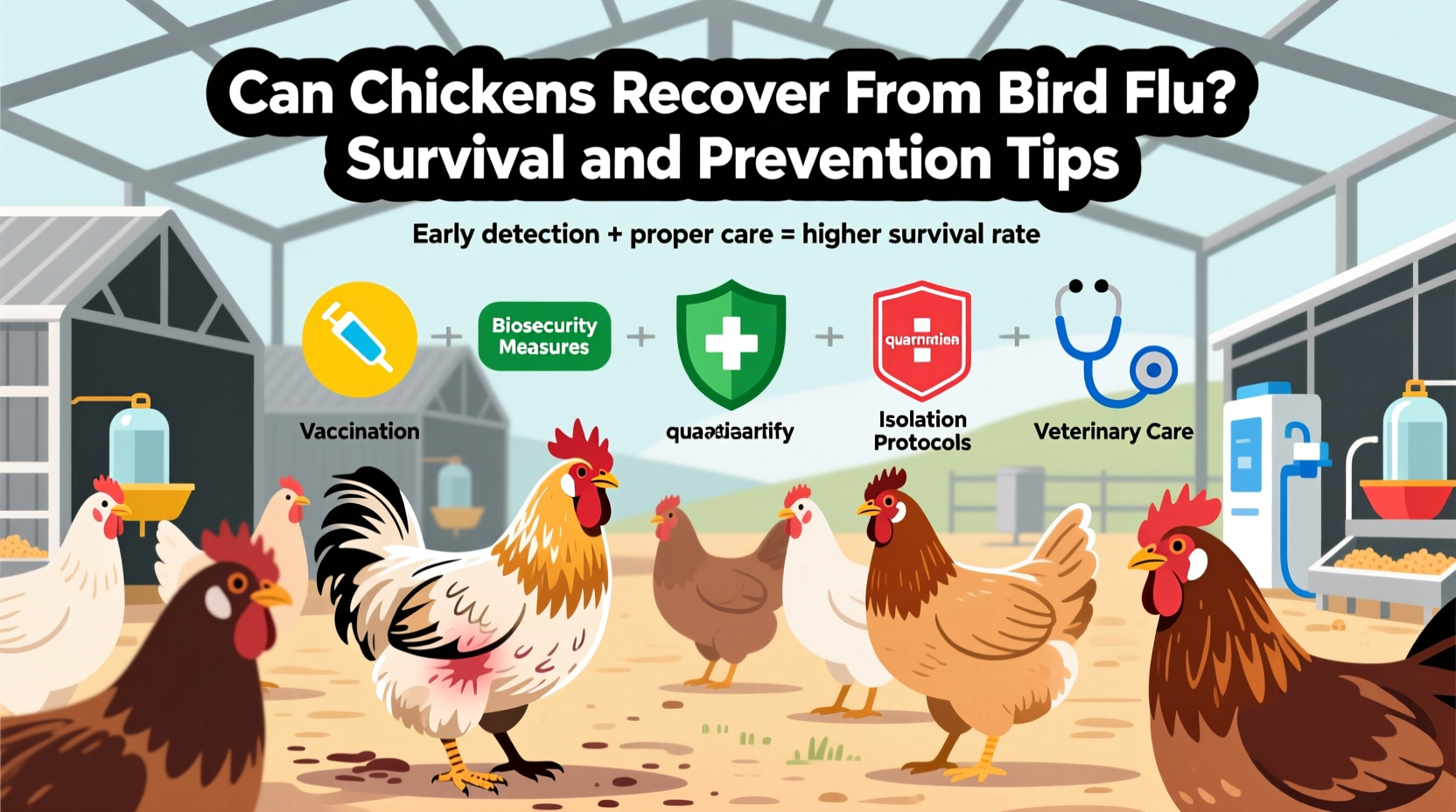 can chickens recover from bird flu