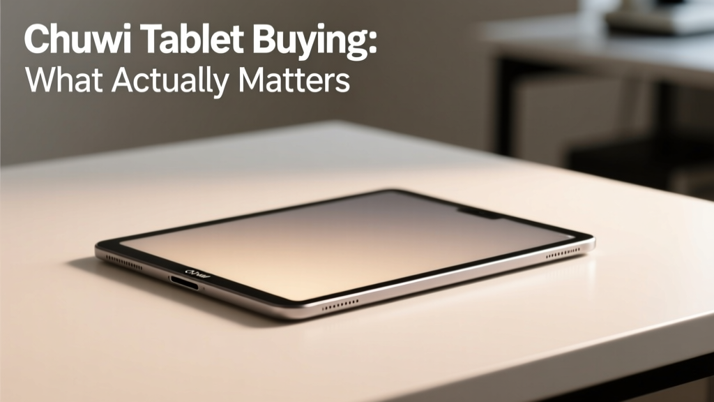 Chuwi Tablet Buying Guide: 7 Factors That Matter