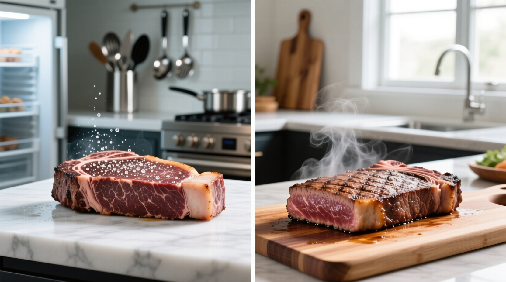 should you bring steaks and roasts to room temperature before cooking