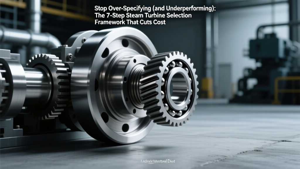 Steam Turbine Selection: Cut Costs 18–23%, Hit 92.4%+