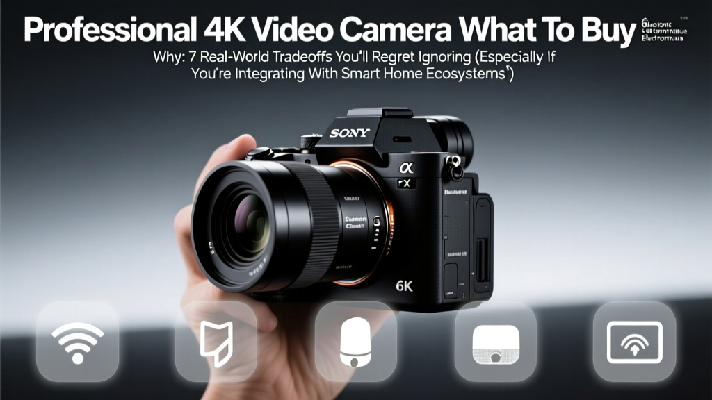 Professional 4K Video Camera What To Buy Why: 7 Real-World Tradeoffs You’ll Regret Ignoring (Especially If You’re Integrating With Smart Home Ecosystems)