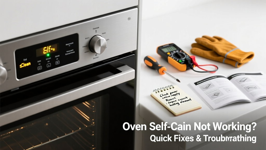Oven Self-Clean Not Working: Quick Fixes & Troubleshooting