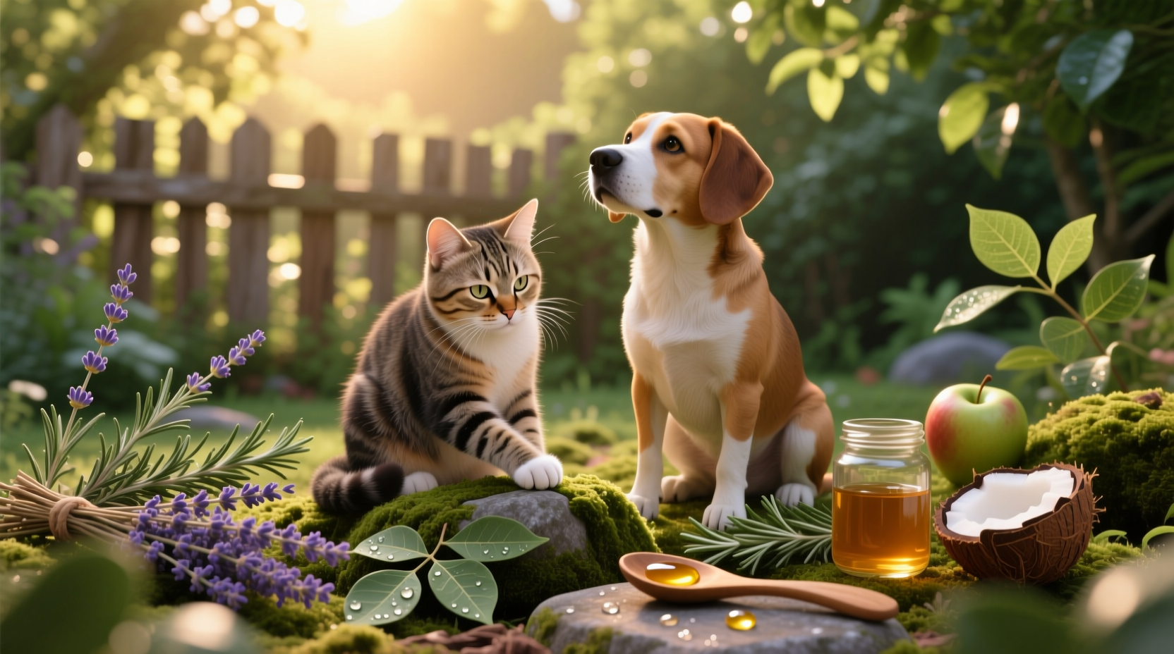 natural flea remedies cats and dogs