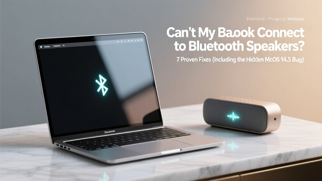 Can’t My MacBook Connect to Bluetooth Speakers? (2026)