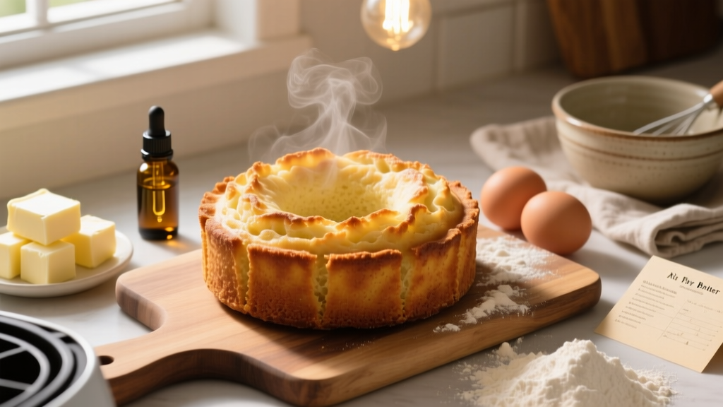 Air Fryer Butter Cake: Crispy-Edged, Moist & Oil-Free