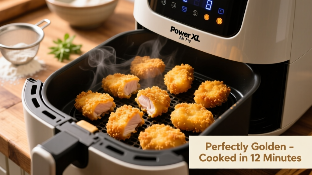 Perfect Chicken Nuggets in a Power XL Air Fryer