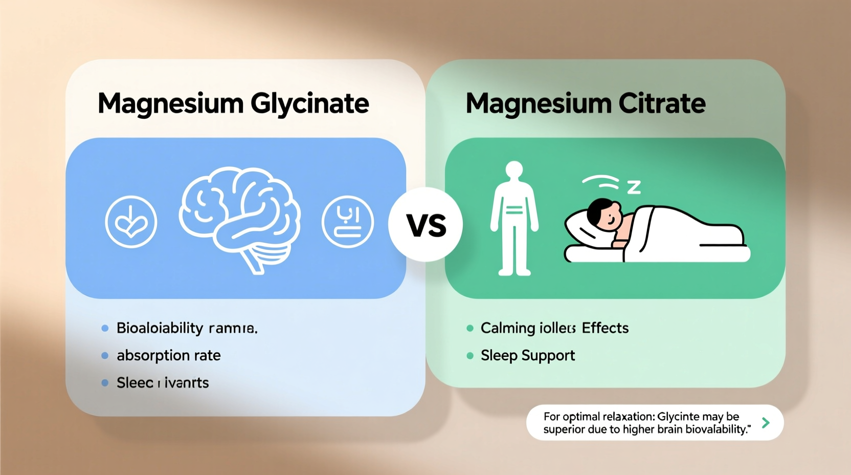 magnesium glycinate vs citrate which supplement is better for relaxation