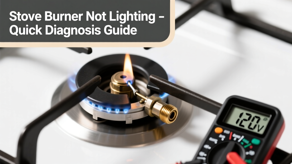 Stove Burner Not Lighting: Quick Diagnosis Guide