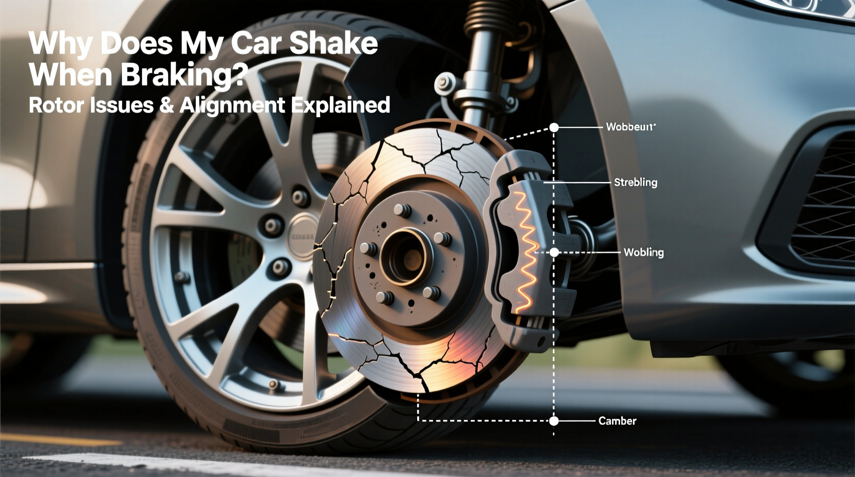 Why Does My Car Shake When Braking Rotor Issues And Alignment Explained