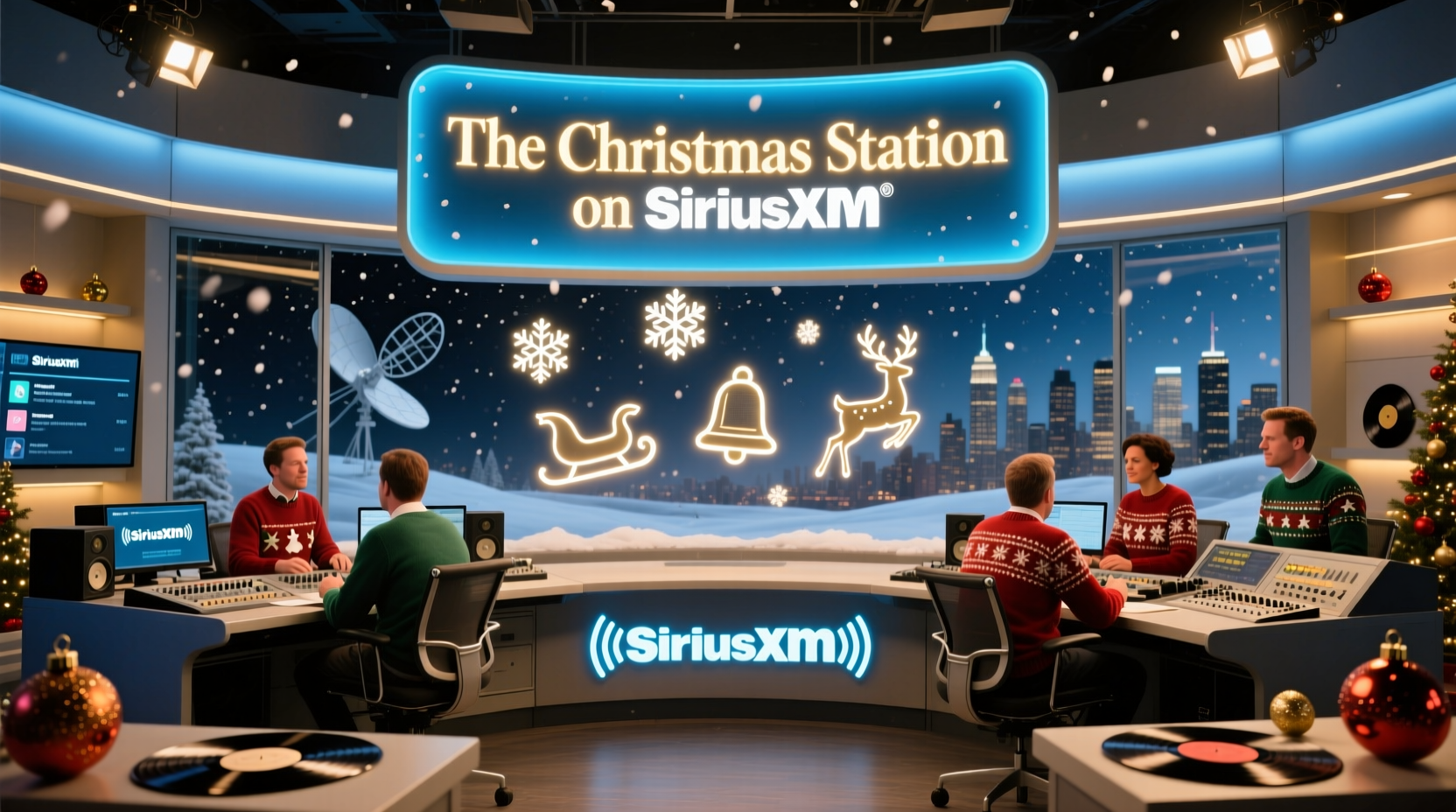 what is the christmas station on sirius xm