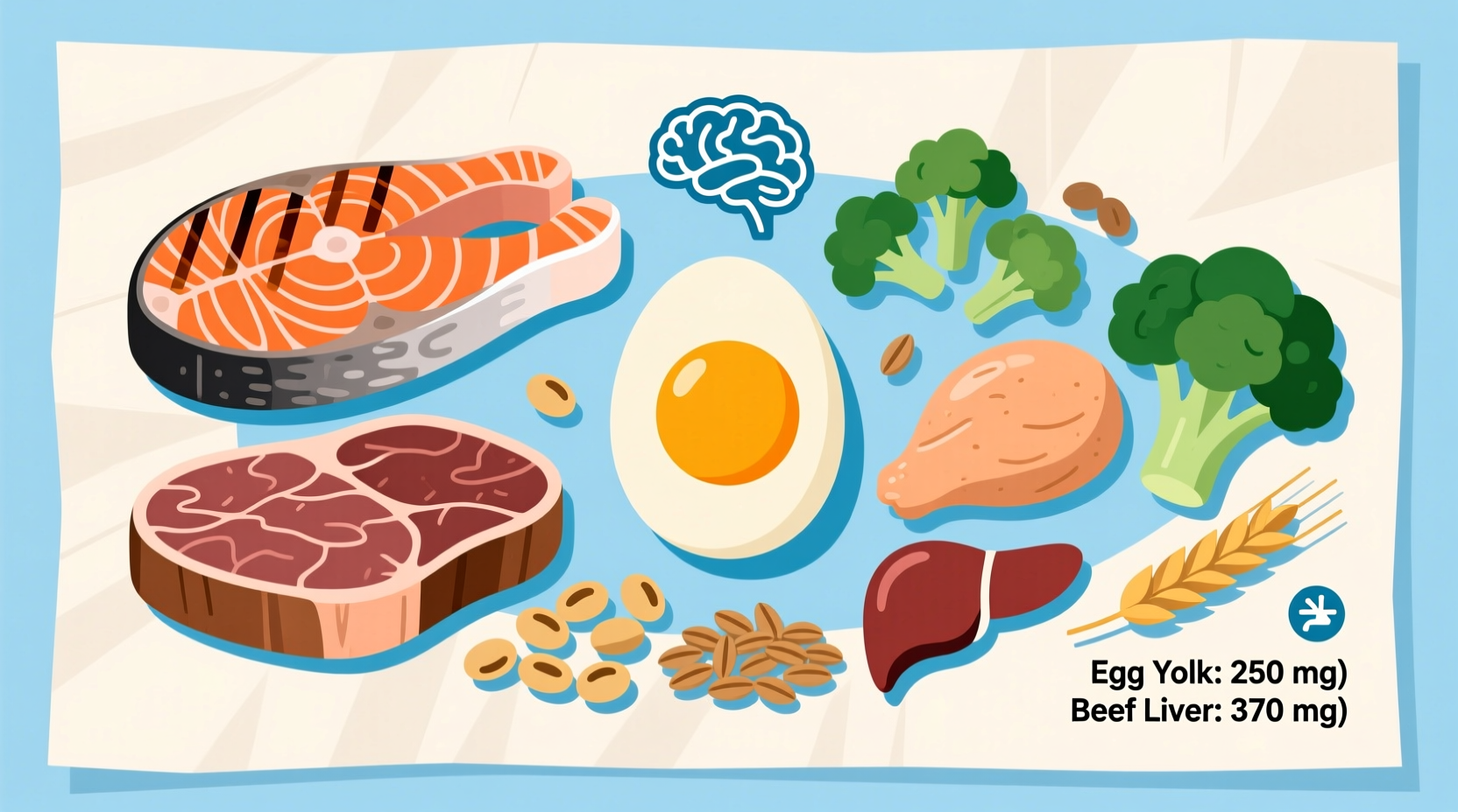 what foods contain choline
