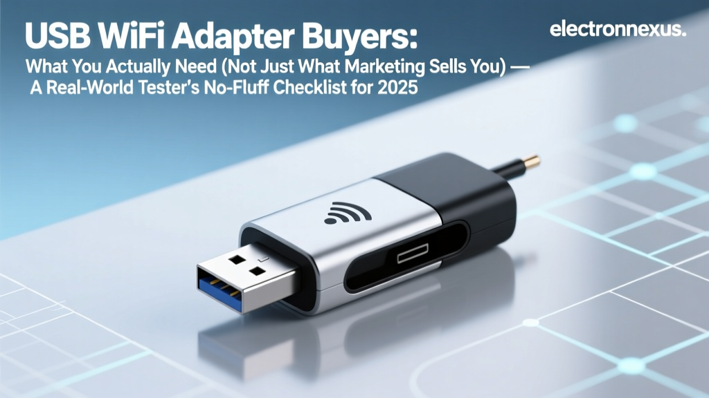 USB WiFi Adapter Buyers: What You Actually Need (Not Just What Marketing Sells You) — A Real-World Tester’s No-Fluff Checklist for 2025