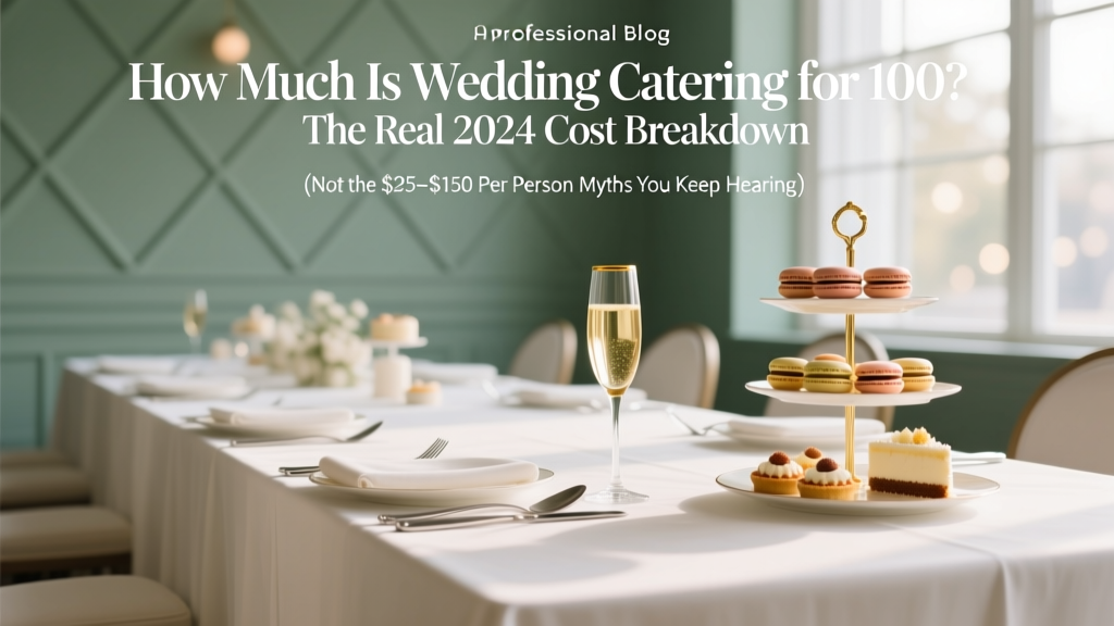 Wedding Catering for 100: Real 2026 Cost Breakdown
