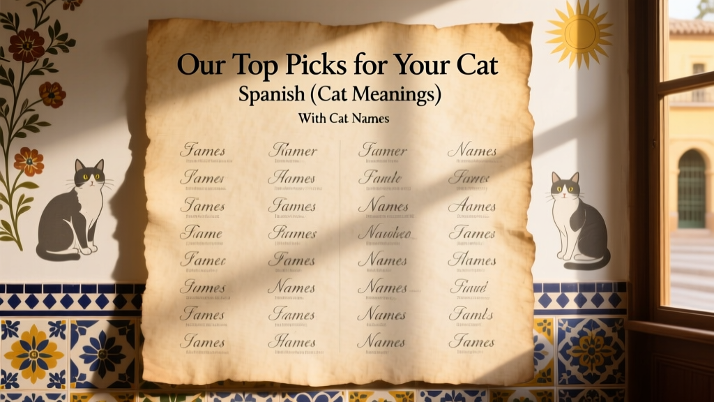 150 Spanish Cat Names: Our Top Picks for Your Cat (with Meanings)