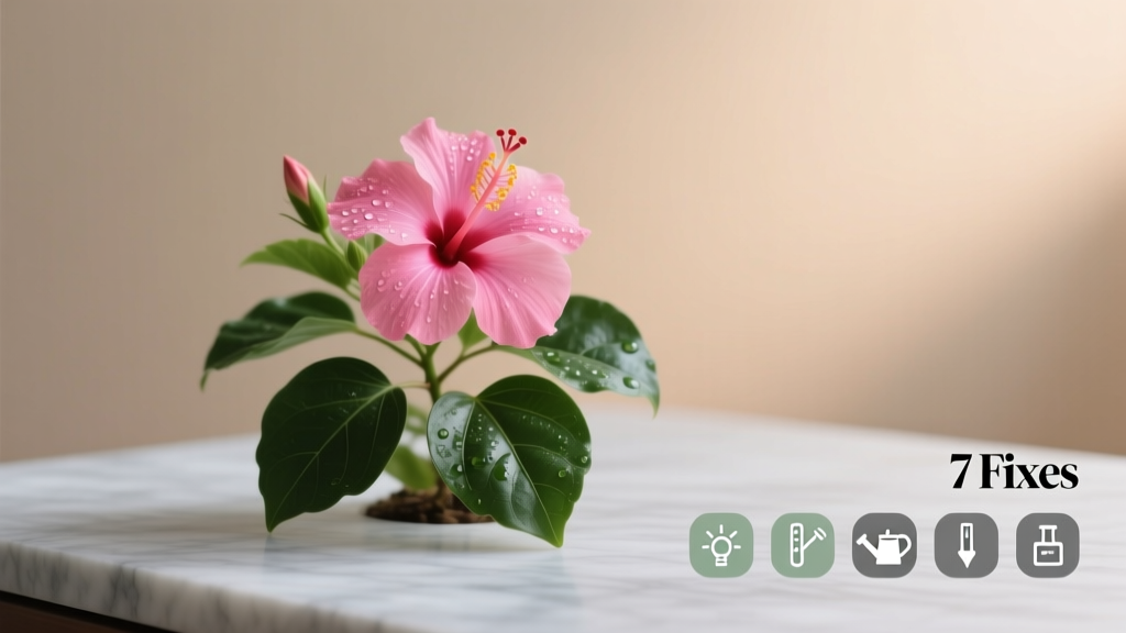 Indoor Hibiscus Not Growing? 7 Science-Backed Fixes