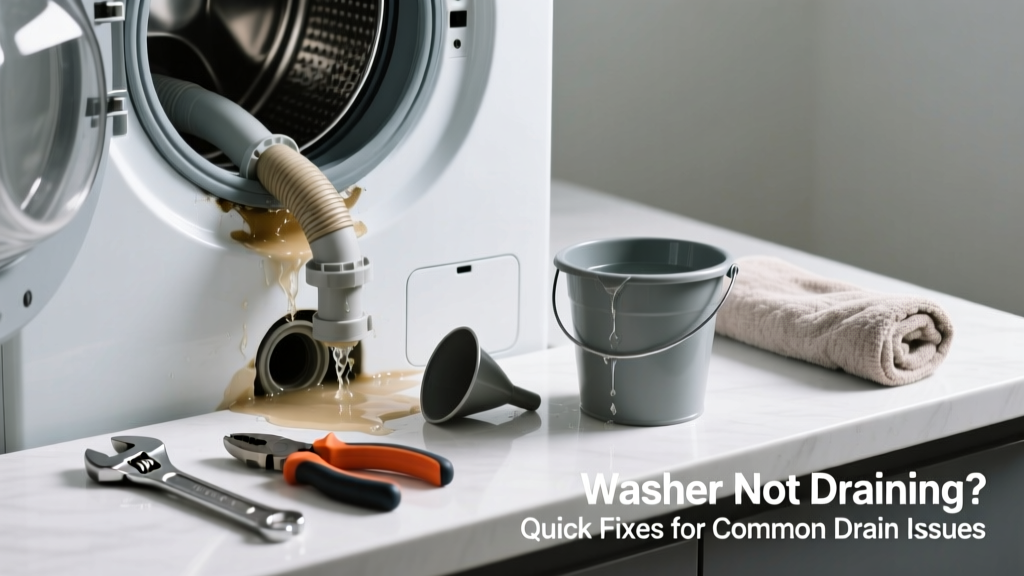 Washer Not Draining? Quick Fixes for Common Drain Issues