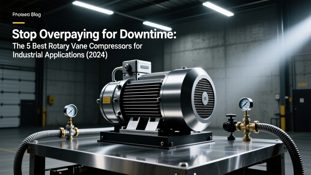 Top 5 Rotary Vane Compressors: Industrial TCO & ISO Data