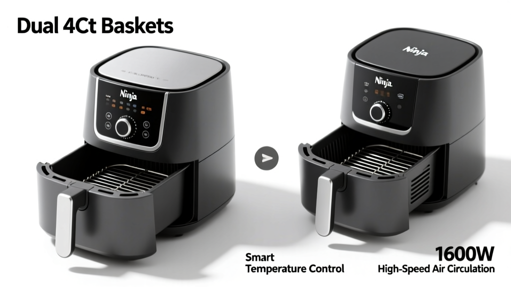 Ninja 8-Qt Dual Basket Air Fryer Review: Worth It?
