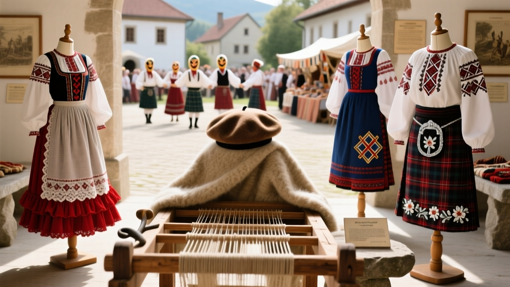 Basque Beret Wool Processing And Traditional Felting Methods France Spain
