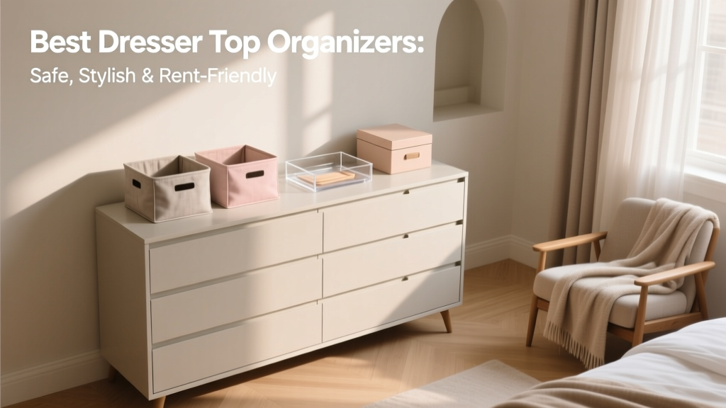 Best Dresser Top Organizers: Safe, Stylish & Rent-Friendly
