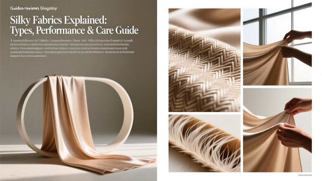 Silky Fabrics Explained: Types, Performance & Care Guide