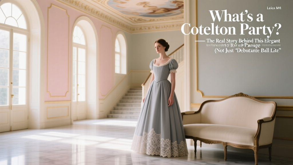 Cotillion Party: What It Really Is (2026)
