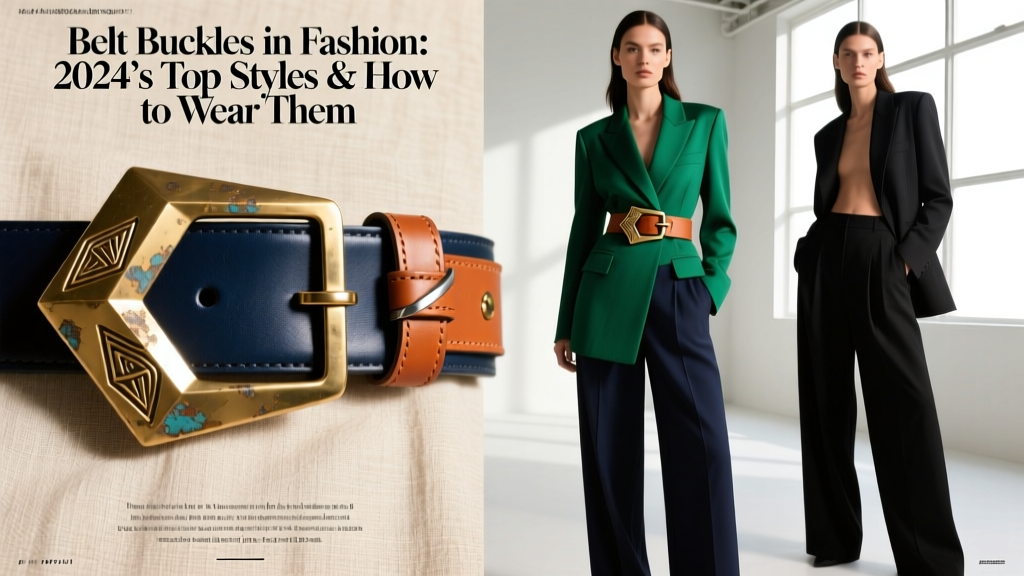 Belt Buckles in Fashion: 2024’s Top Styles & How to Wear Them