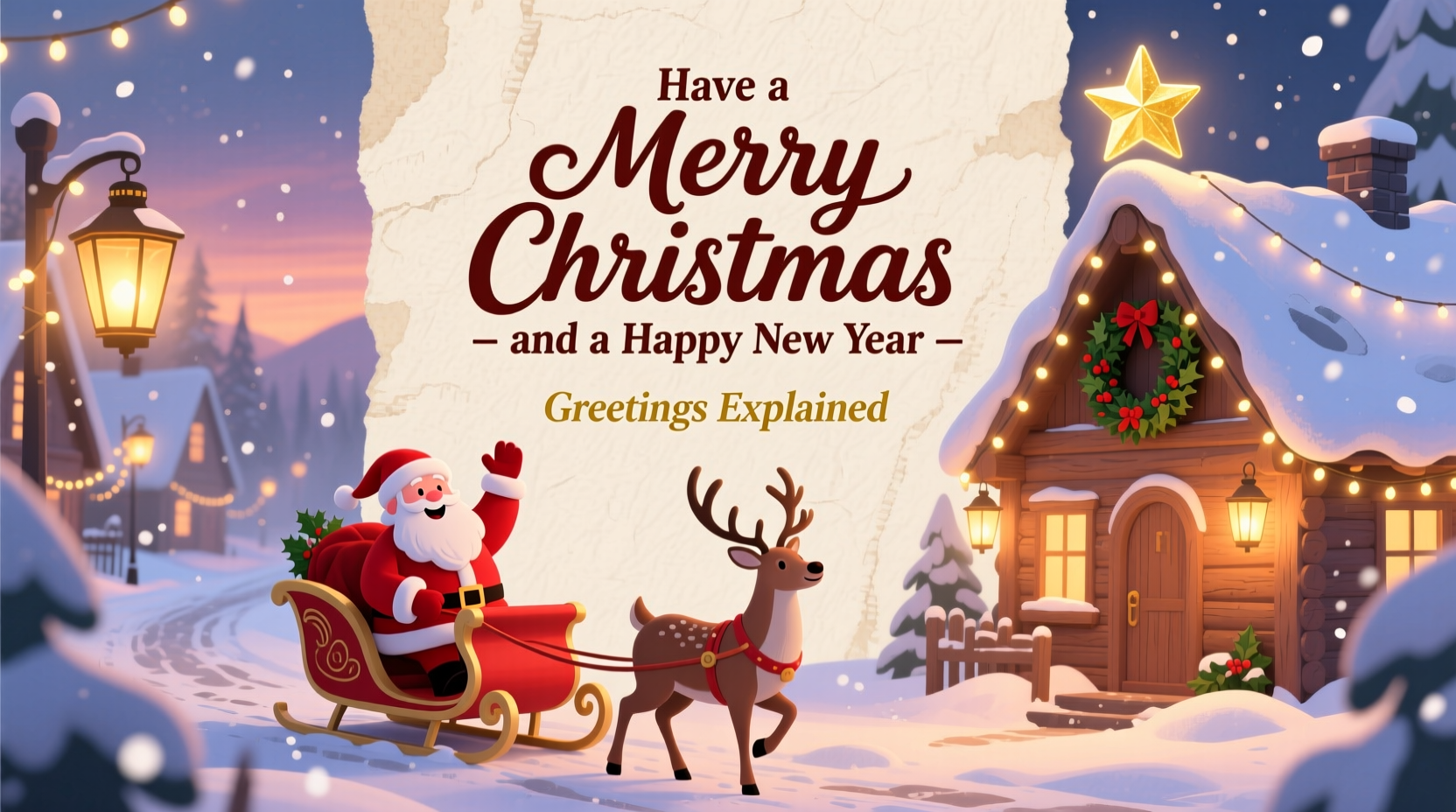 have a merry christmas and a happy new year