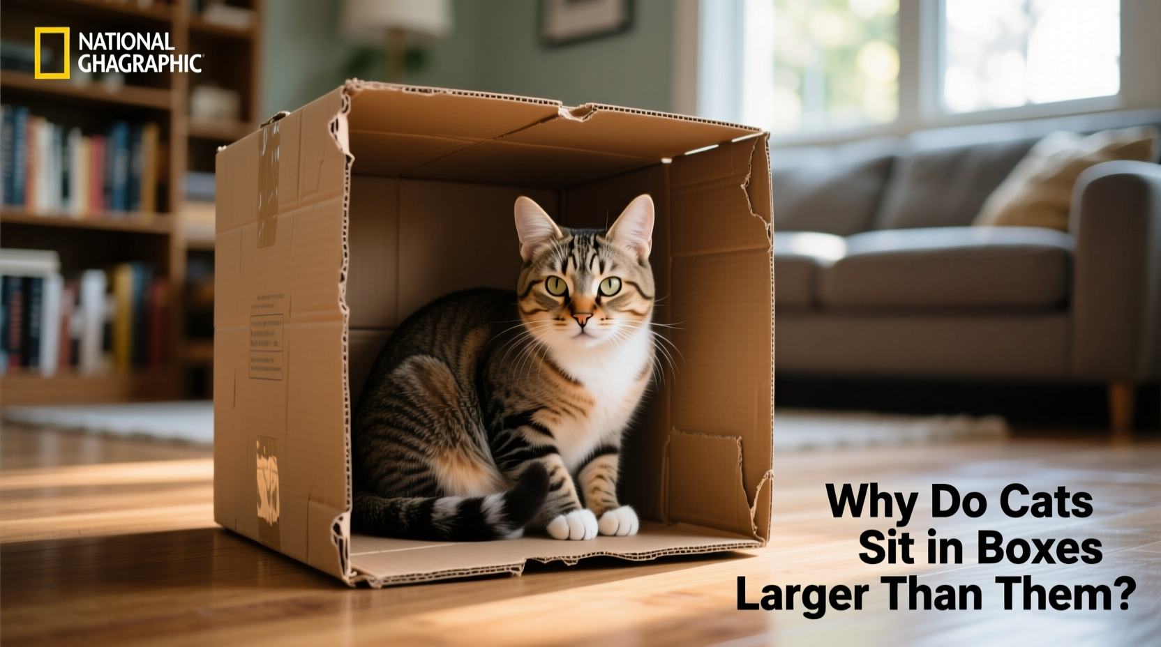 why do cats sit in boxes larger than them feline behavior decoded