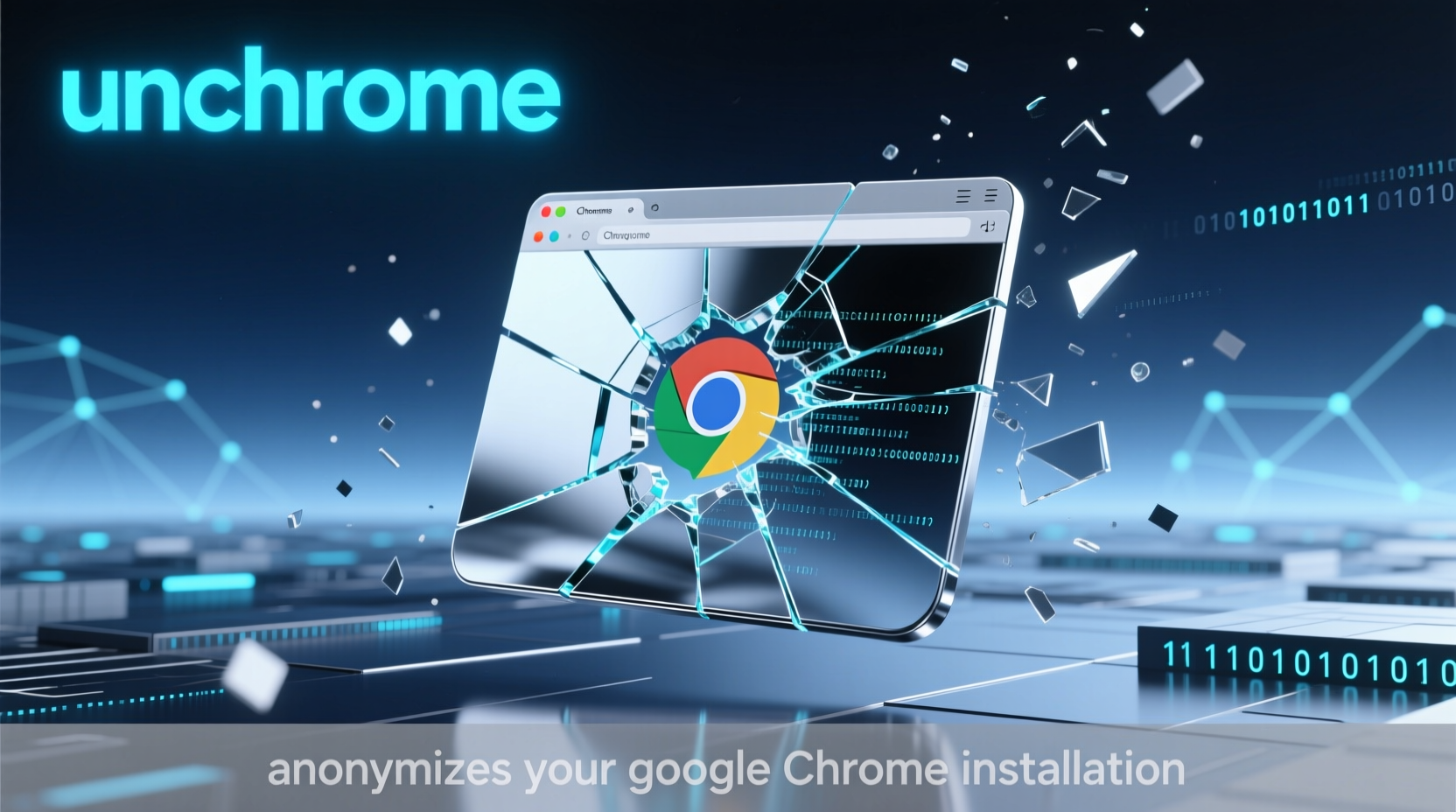 unchrome anonymizes your google chrome installation