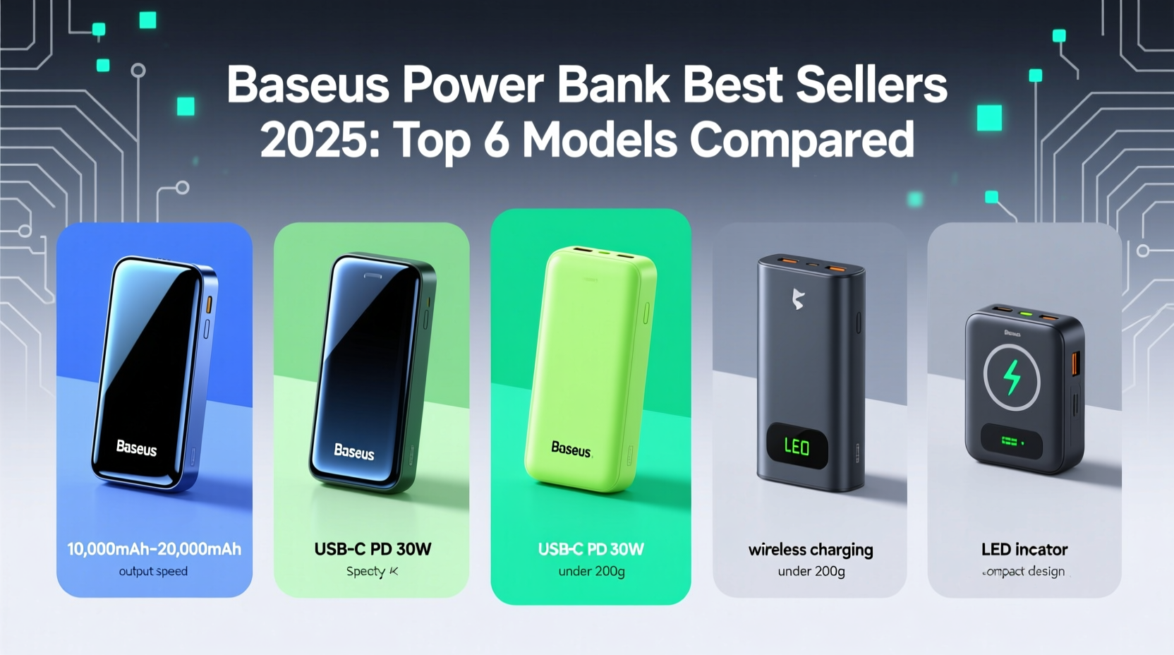 baseus power bank best sellers