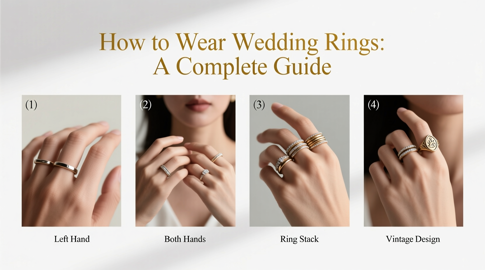 how to wear wedding rings