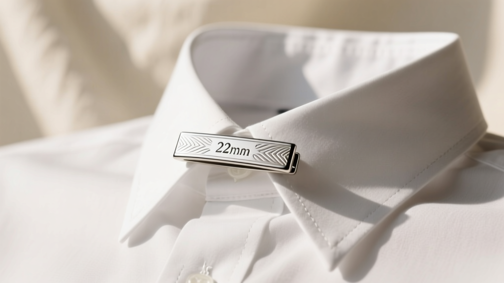 How Wide Should a Tie Clip Be? The Precision Rule