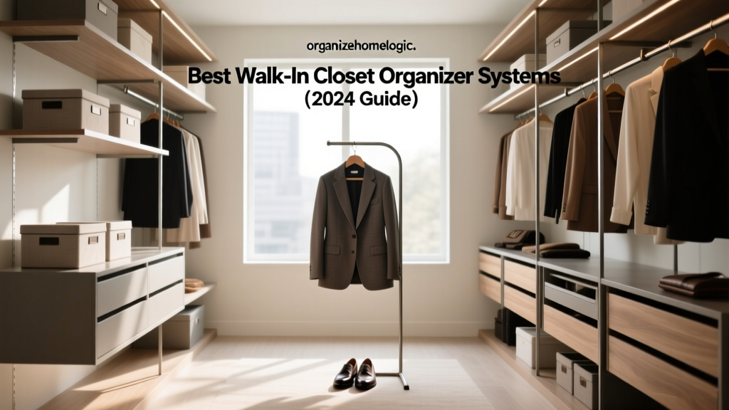 Best Walk-In Closet Organizer Systems (2024 Guide)