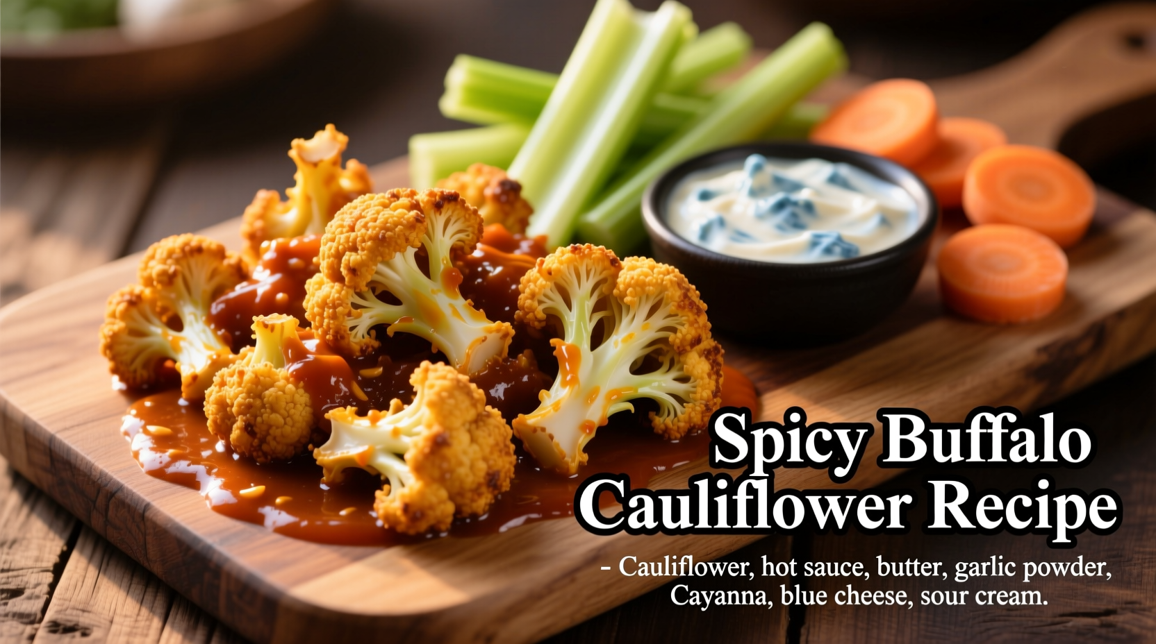 Perfect Buffalo Cauliflower Recipe: Crispy & Flavorful