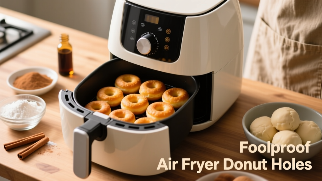 Best Donut Hole Air Fryer Recipe (Crispy, Light & Foolproof)