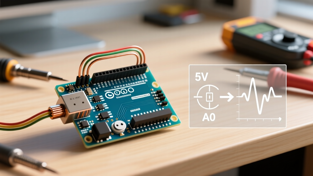 How a Potentiometer on Arduino Works: ADC & Wiring Explained