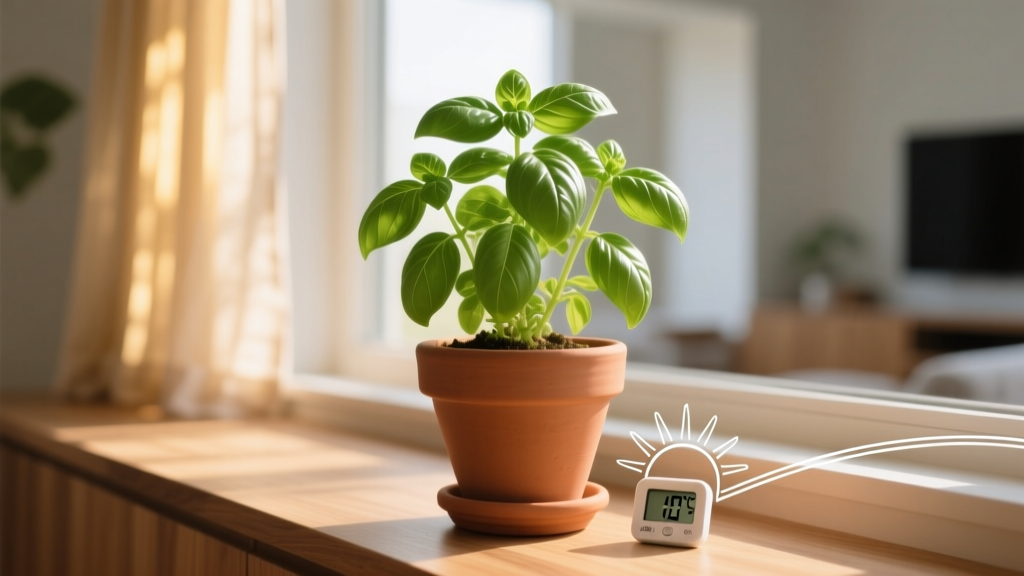 When to Bring Basil Indoors in Bright Light (2026)
