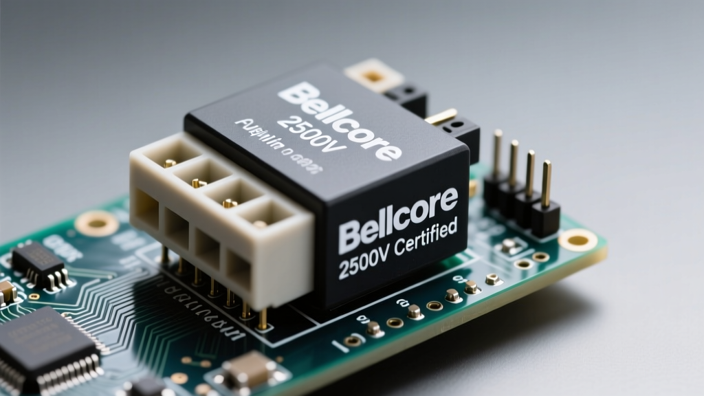 Low-Profile Relay Meets Bellcore GR-1089-CORE 2500V Surge Immunity: Engineering Reliability for Modern Telecom and Edge Infrastructure