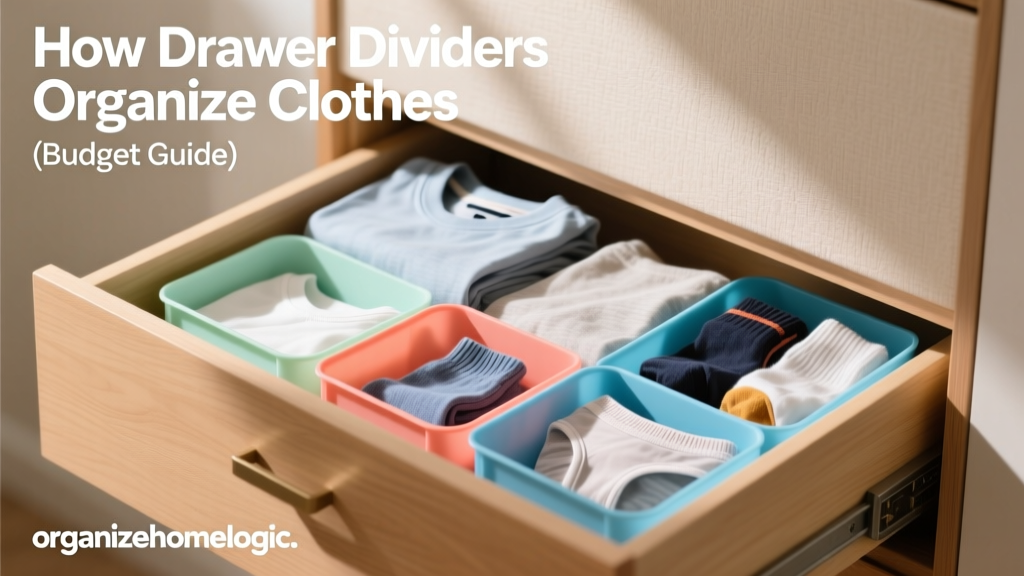 How Drawer Dividers Organize Clothes (Budget Guide)