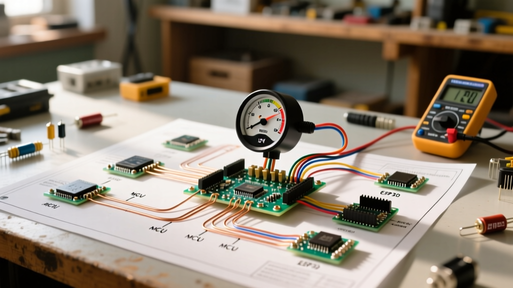 Complete Wiring Diagram for Auto Gauge Tachometer Installation