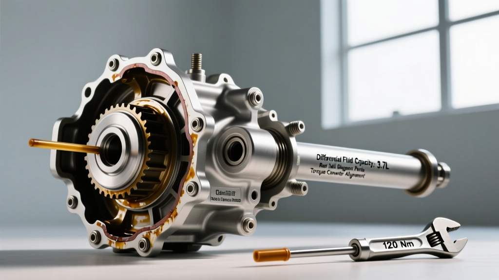 5th Gen 4Runner Differential Fluid Capacity & Rear Axle Diagnosis